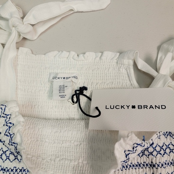 Lucky Brand Blue and White Maxi Dress - Picture 7 of 7